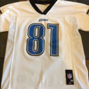 Boys Detroit Lions Calvin Johnson jersey Sz med